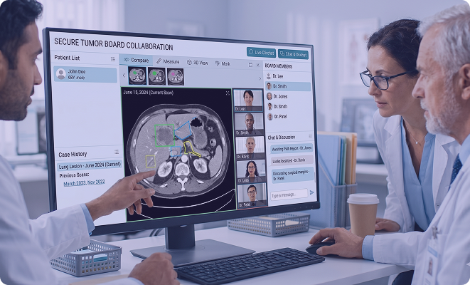 Secure Tumor Board Collaboration